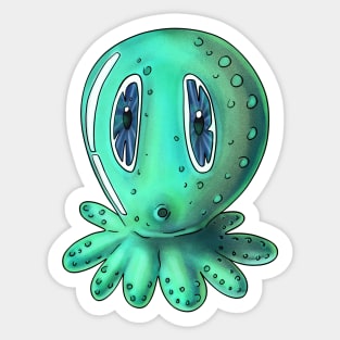 Sweet Octopus Sticker